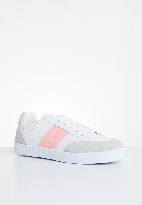 KANGOL - Strace sneaker - white & pink
