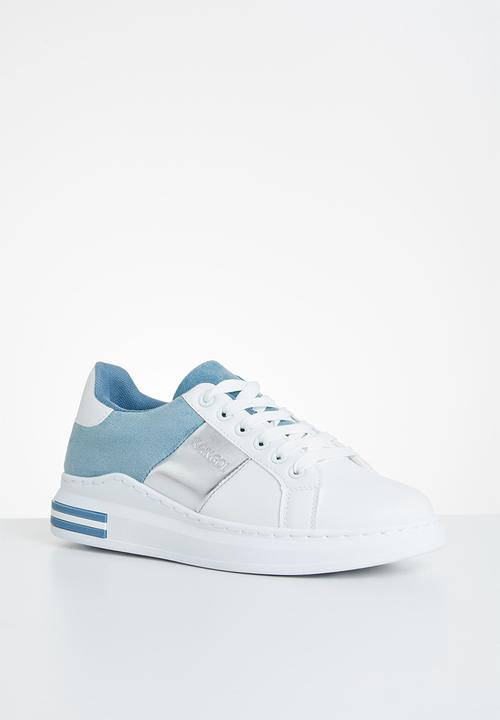 KANGOL - Stella sneaker - white & blue