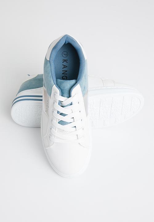 KANGOL - Stella sneaker - white & blue