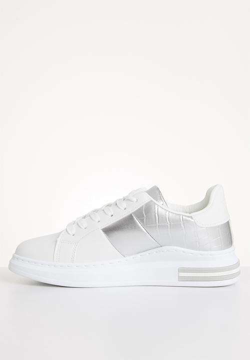 KANGOL - Stella sneaker - white & silver