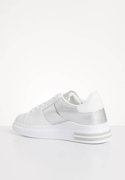 KANGOL - Stella sneaker - white & silver