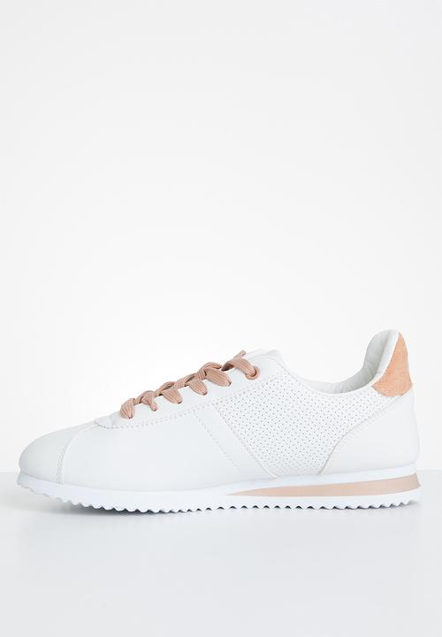 KANGOL - Prasa sneaker - white & pink