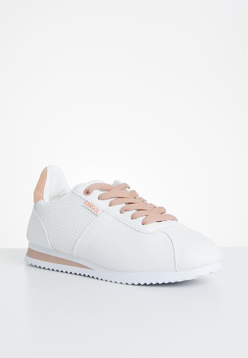 KANGOL - Prasa sneaker - white & pink