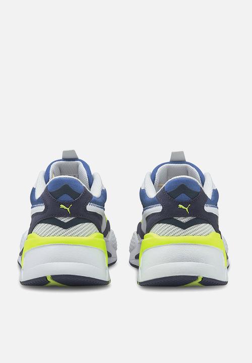 PUMA - Rs-x³ twill airmesh - puma white-peacoat