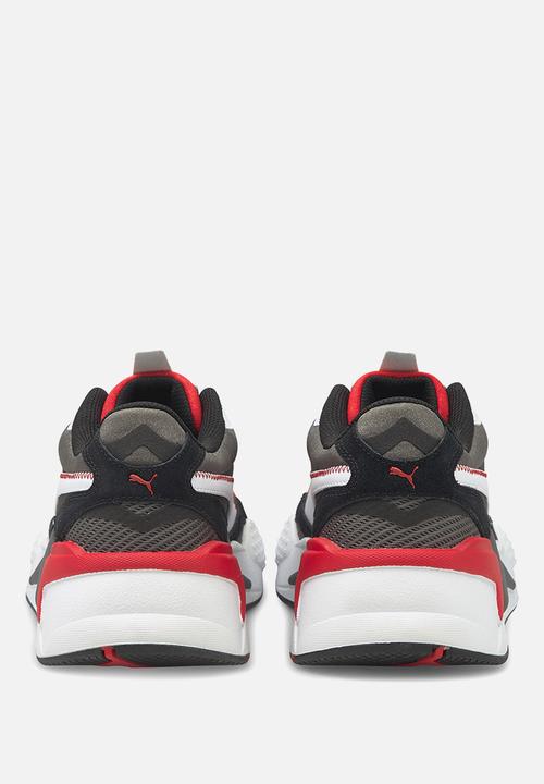 PUMA - Rs-x³ twill airmesh - castlerock-poppy red