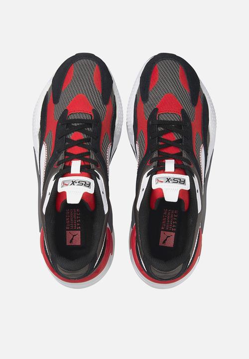 PUMA - Rs-x³ twill airmesh - castlerock-poppy red