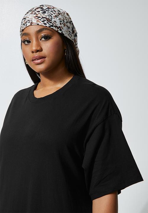 Superbalist - Knit tiered dress - black