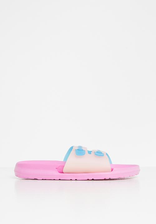 Pop Candy - Girls double buckle sandal - pink