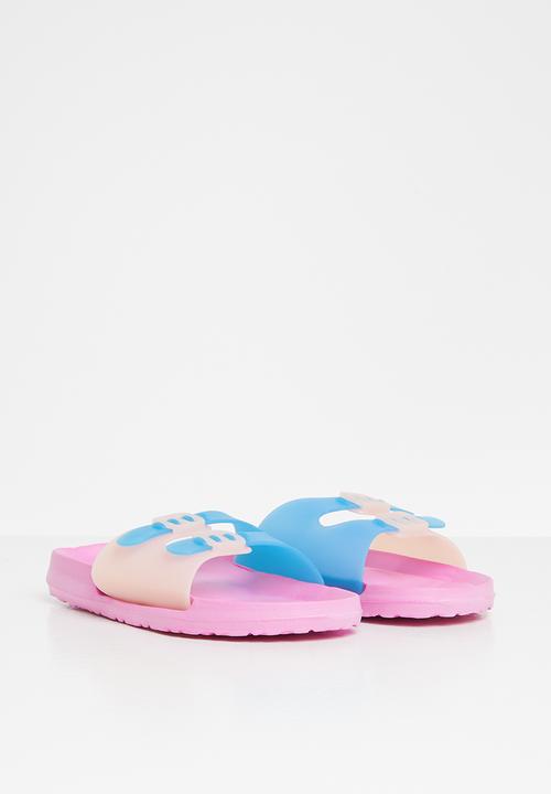 Pop Candy - Girls double buckle sandal - pink