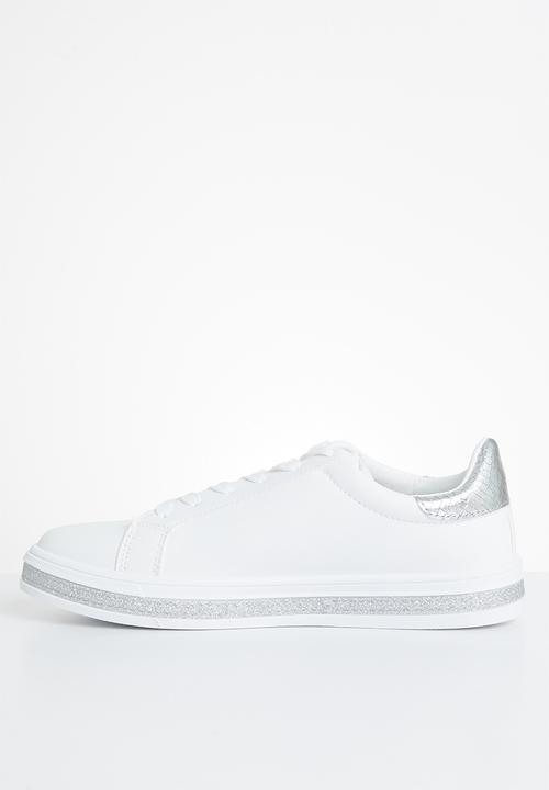 KANGOL - Kozi sneaker - white & silver
