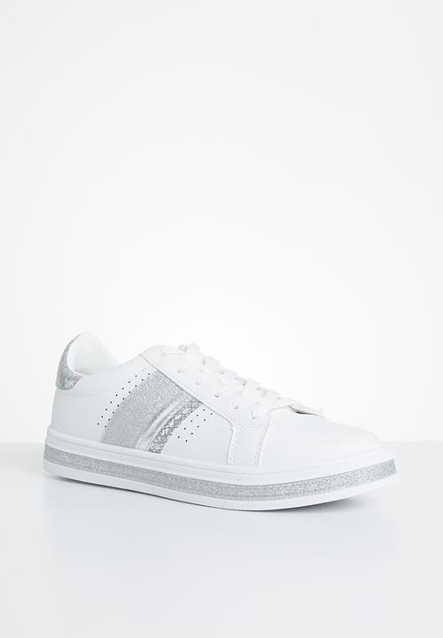 KANGOL - Kozi sneaker - white & silver