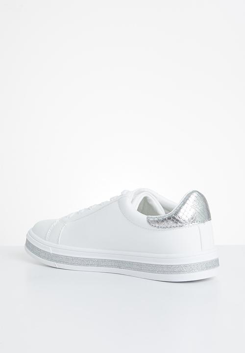 KANGOL - Kozi sneaker - white & silver