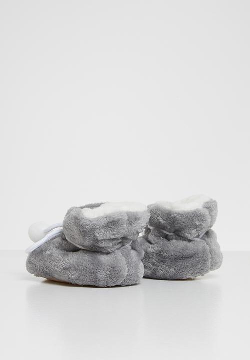 Pop Candy - Baby boys slippers - charcoal
