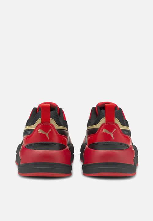 PUMA - X-ray 2 square - high risk red-puma black-puma team gold