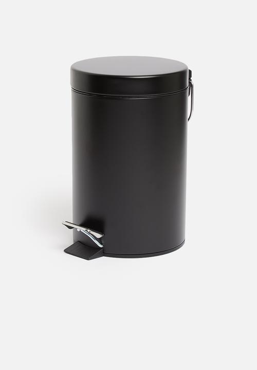 Sixth Floor - Pedal bin - black