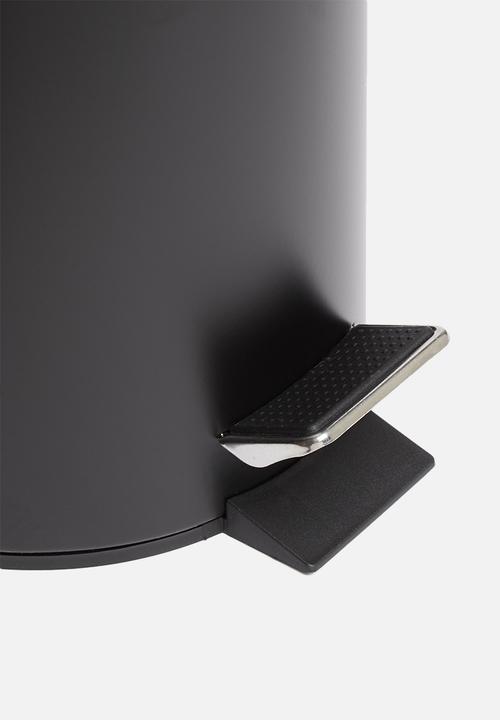 Sixth Floor - Pedal bin - black
