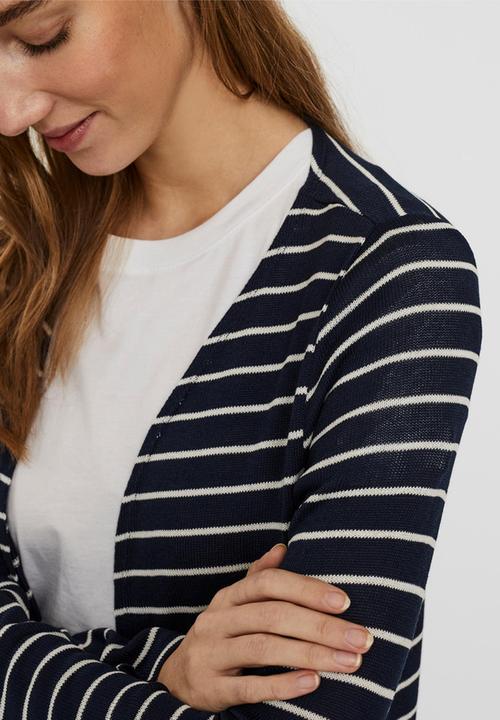 Vero Moda - Brianna long sleeve cardigan - navy