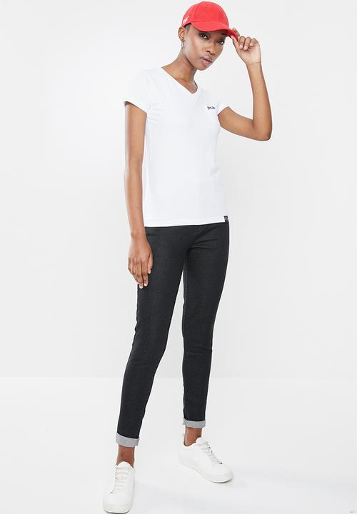 Aca Joe - Aca joe v neck T-shirt - white