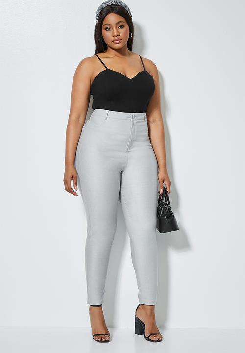 Superbalist - Stretch twill trousers - grey