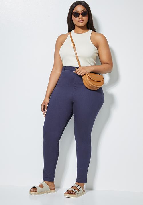 Superbalist - Stretch twill trousers - navy