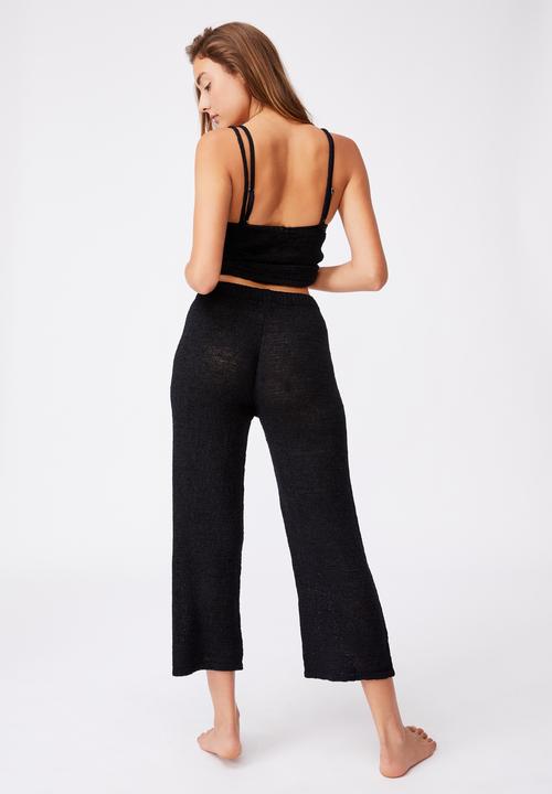 Cotton On - Summer lounge pant - black