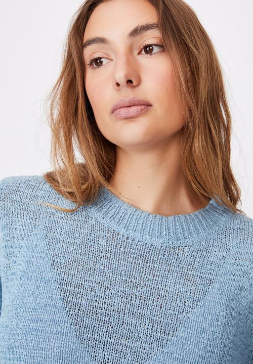 Cotton On - Summer lounge t-shirt - glacier blue