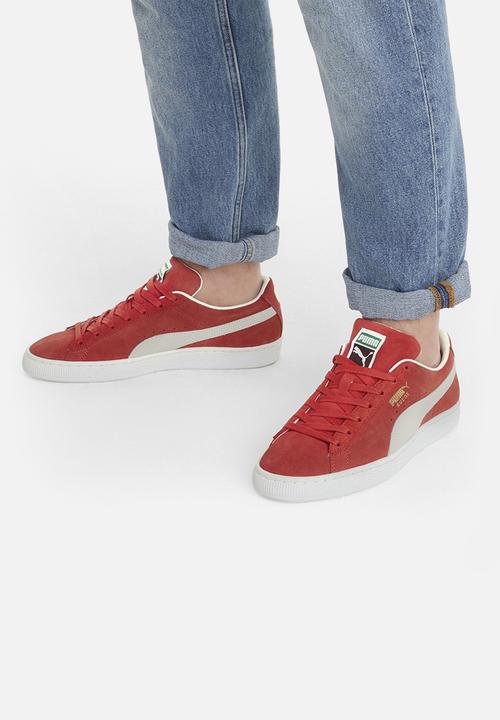 PUMA - Suede classic xxi - high risk red-puma white