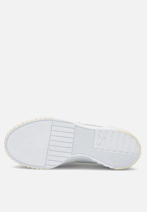 PUMA - Cali soft glow wn's - puma white-eggnog-blue glow-puma team gold