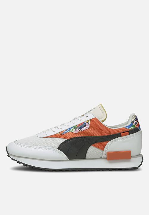 PUMA - Future rider intl game - puma white - tigerlily