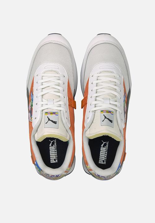 PUMA - Future rider intl game - puma white - tigerlily