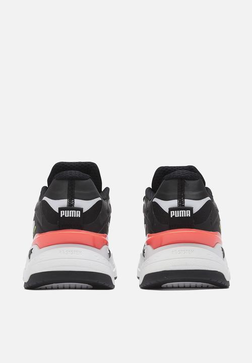 PUMA - Rs-fast tech - puma black-puma white-fiery coral