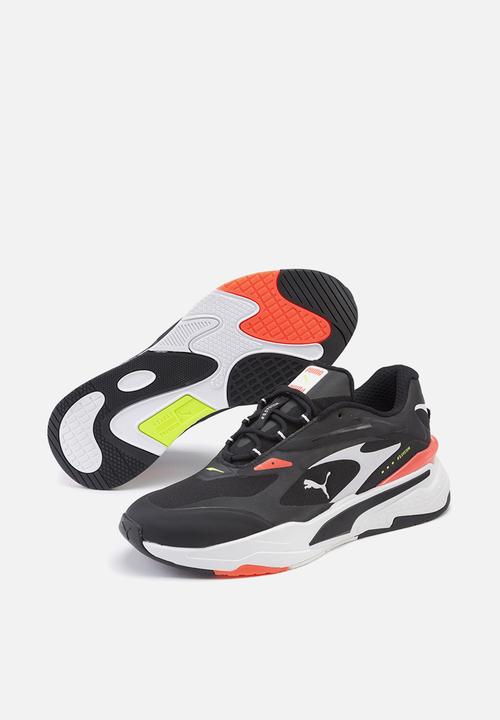 PUMA - Rs-fast tech - puma black-puma white-fiery coral