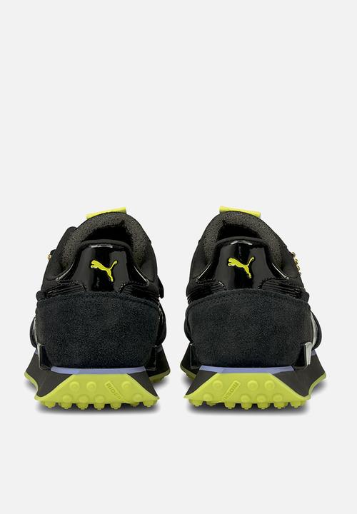 PUMA - Future rider dd wn's - puma black-nrgy yellow
