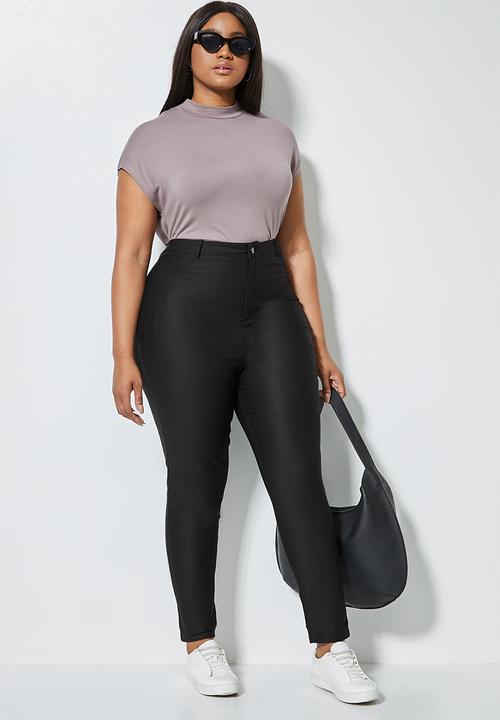 Superbalist - Stretch twill trousers(plus) - black