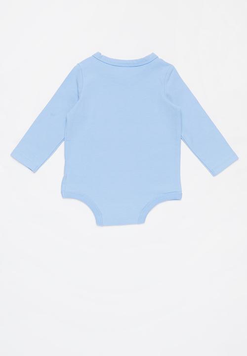 Cotton On - 3 Pack long sleeve bubbysuit - blue 