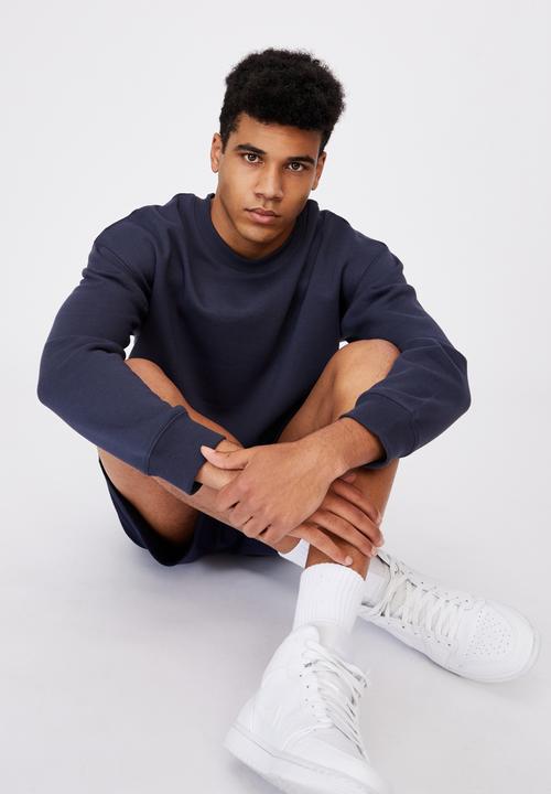 Factorie - Oversized crew - indigo