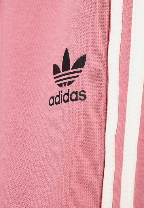 adidas Originals - Full zip hoodie set - trace pink