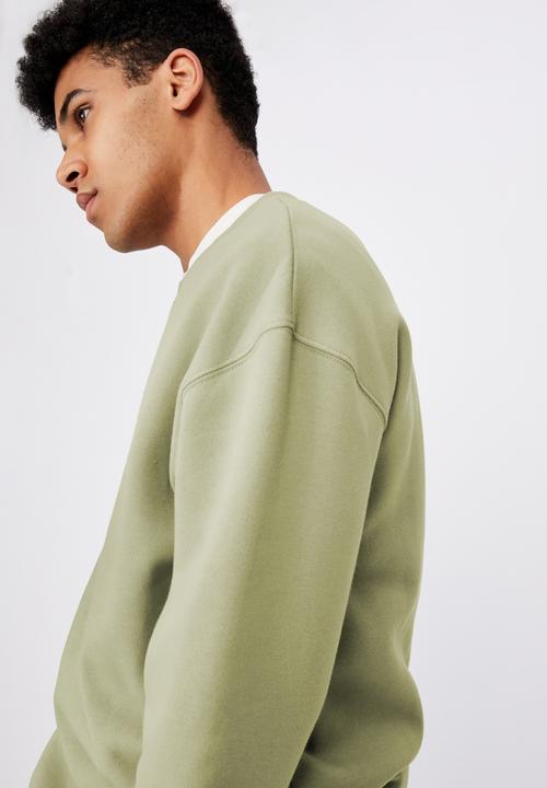 Factorie - Oversized crew - sage