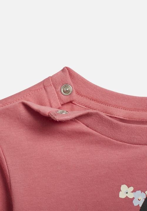 adidas Originals - Tee dress set - hazy rose/multi/black