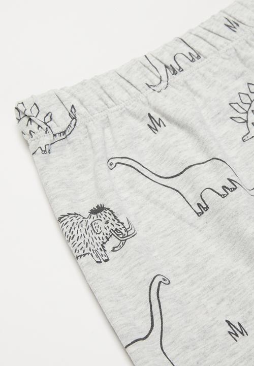 Cotton On - 3 Pack leggings - grey & green 