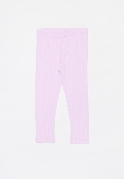 Cotton On - Huggie tights multipack - pink & purple 