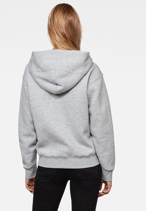 G-STAR - Premium core hoodie - grey heather