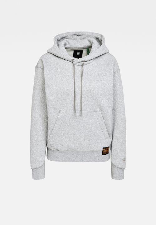 G-STAR - Premium core hoodie - grey heather