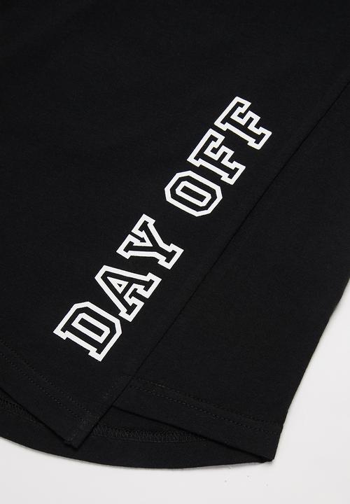 Rebel Republic - Boys styled short sleeve top - black
