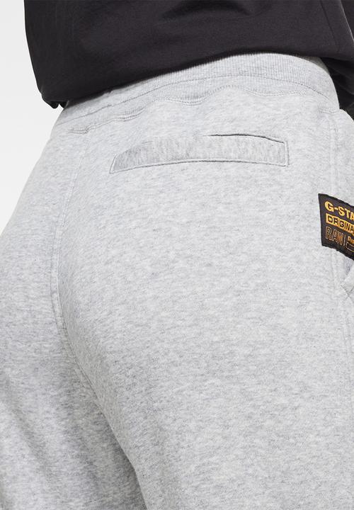 G-STAR - Premium core 3d tapered sw pants - grey heather