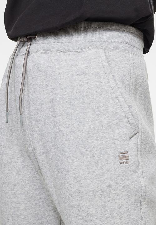 G-STAR - Premium core 3d tapered sw pants - grey heather