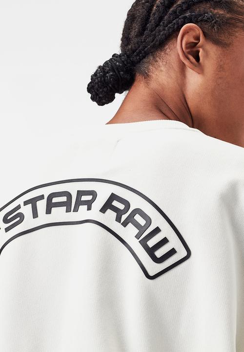 G-STAR - Multi gr relaxed sweat - milk