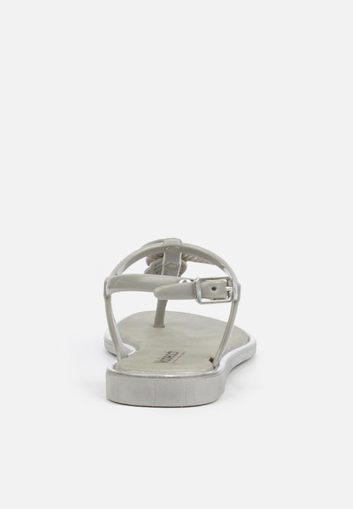 Viabeach - Girls marble sandal - silver