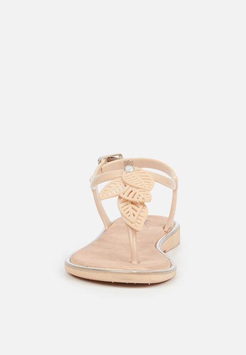 Viabeach - Girls marble sandal - neutral
