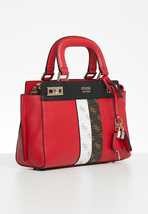 GUESS - Noelle small elite tote - red 